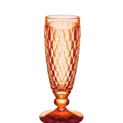 12 cl - Villeroy & Boch Boston Calice Flute in Vetro - Set 4 Pezzi