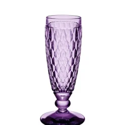 12 cl - Villeroy & Boch Boston Calice Flute in Vetro - Set 4 Pezzi