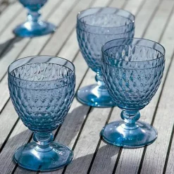25 cl - Villeroy & Boch Boston Calice Acqua in Vetro - Set 4 Pezzi