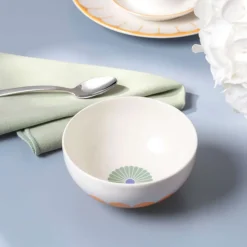 32 cl - Villeroy & Boch Fleur Ciotola In Porcellana Premium - Set 4 Pz