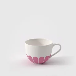 16 cl - Villeroy & Boch Fleur Tazza Tè In Porcellana Premium Set 6 Pz
