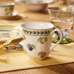 25 cl - Villeroy & Boch French Garden Fleurence Tazza Mug In Porcellana Premium - Set 6 Pz