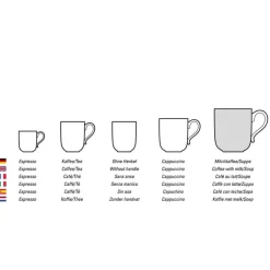 26 cl - Villeroy & Boch French Garden Fleurence Tazza Cappuccino In Porcellana Premium - Set 6 Pz