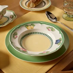 30 cl - Villeroy & Boch French Garden Fleurence Piatto Fondo In Porcellana Premium - Set 6 Pz