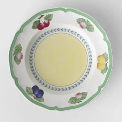 30 cl - Villeroy & Boch French Garden Fleurence Piatto Fondo In Porcellana Premium - Set 6 Pz