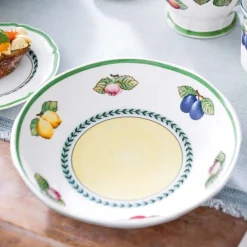 50 cl - Villeroy & Boch French Garden Fleurence Coppa In Porcellana Premium - Set 6 Pz
