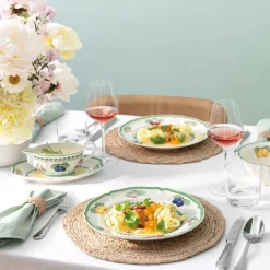 30 cl - Villeroy & Boch French Garden Fleurence Salsiera In Porcellana Premium