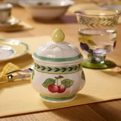 36 cl - Villeroy & Boch French Garden Fleurence Zuccheriera In Porcellana Premium