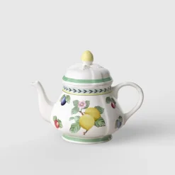 90 cl - Villeroy & Boch French Garden Fleurence Premium Porcelain Teapot