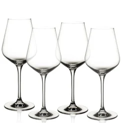 68 cl - Villeroy & Boch La Divina Calice Vino Rosso Burgundy in Vetro - Set 4 Pezzi