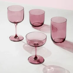 28 cl - Villeroy & Boch Like Bicchiere Acqua in Vetro - Set 2 Pezzi