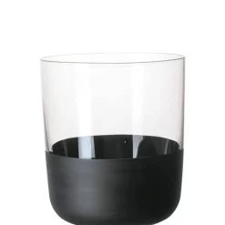 25 cl - Villeroy & Boch Manufacture Rock Bicchiere Whisky in Vetro - Set 4 Pezzi