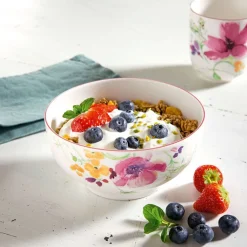 50 cl - Villeroy & Boch Mariefleur Basic Ciotola Per Cereali In Porcellana Premium - Set 4 Pz