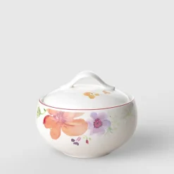 37 cl - Villeroy & Boch Mariefleur Basic Zuccheriera In Porcellana Premium