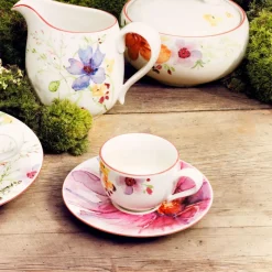 5 cl - Villeroy & Boch Mariefleur Basic Tazzina Caffè In Porcellana Premium - Set 6 Pz
