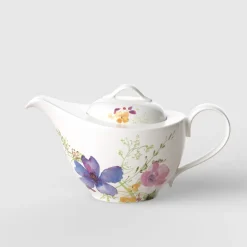 100 cl - Villeroy & Boch Mariefleur Basic Teapot In Premium Porcelain