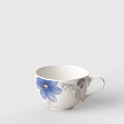 15 cl - Villeroy & Boch Mariefleur Gris Basic Tazzina Caffè In Porcellana Premium - Set 6 Pz