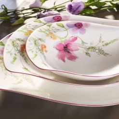 32 cl - Villeroy & Boch Mariefleur Serve & Salad Insalatiera In Porcellana Premium - Set 6 Pz