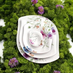 3 cl - Villeroy & Boch Mariefleur Serve & Salad Ciotolina Salse In Porcellana Premium - Set 6 Pz