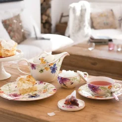 62 cl - Villeroy & Boch Mariefleur Tea Teiera In Porcellana Premium