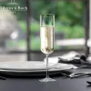 17 cl - Villeroy & Boch NewMoon Calice Flute in Vetro - Set 4 Pezzi