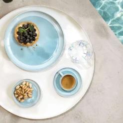 6 cl - Villeroy & Boch Perlemor Aqua Tazzina Caffè Espresso In Porcellana Premium - Set 6 Pz