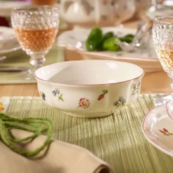 35 cl - Villeroy & Boch Petite Fleur Coppetta Macedonia Dessert In Porcellana Premium - Set 6 Pz