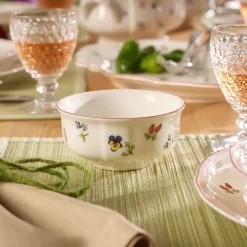 24 cl - Villeroy & Boch Petite Fleur Coppetta Macedonia Dessert In Porcellana Premium - Set 6 Pz