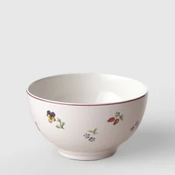 47 cl - Villeroy & Boch Petite Fleur Coppetta Macedonia Dessert In Porcellana Premium - Set 4 Pz