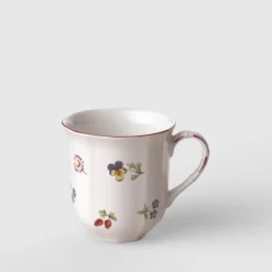 25 cl - Villeroy & Boch Petite Fleur Tazza Mug In Porcellana Premium - Set 6 Pz