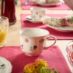 26 cl - Villeroy & Boch Petite Fleur Tazza Cappuccino In Porcellana Premium - Set 6 Pz