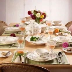 30 cl - Villeroy & Boch Petite Fleur Piatto Fondo In Porcellana Premium - Set 6 Pz