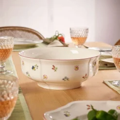 130 cl - Villeroy & Boch Petite Fleur Insalatiera In Porcellana Premium