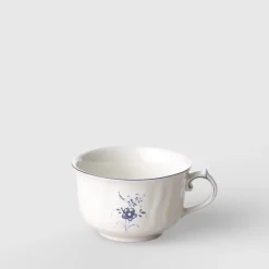 15 cl - Villeroy & Boch Vieux Luxembourg Tazza Tè In Porcellana Premium - Set 6 Pz