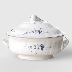 250 cl - Villeroy & Boch Vieux Luxembourg Terrina In Porcellana Premium