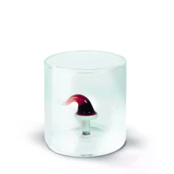 25 cl - WD Lifestyle Monterey Natale Bicchiere Acqua in Vetro Borosilicato - Set 4 Pz