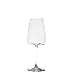 42 cl - Zafferano Altopiano Calice Flute in Vetro - Set 6 Pezzi