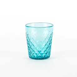 35 cl - Zafferano Balloton Bicchiere Acqua in Vetro Soffiato - Set 6 Pezzi
