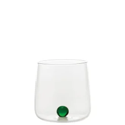 44 cl - Zafferano Bilia Bicchiere Acqua Bilia Colorata in Vetro Borosilicato - Set 6 Pezzi