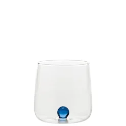44 cl - Zafferano Bilia Bicchiere Acqua Bilia Colorata in Vetro Borosilicato - Set 6 Pezzi
