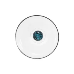 44 cl - Zafferano Bilia Caleido Bicchiere Acqua Fatto a Mano In Vetro Borosilicato Set 4 Pz