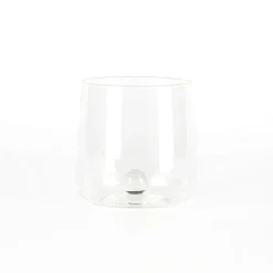 44 cl - Zafferano Bilia Caleido Bicchiere Acqua Fatto a Mano In Vetro Borosilicato Set 4 Pz