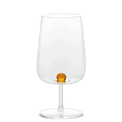 38 cl - Zafferano Bilia Calice Vino Multiuso Bilia Colorata in Vetro Borosilicato - Set 6 Pezzi