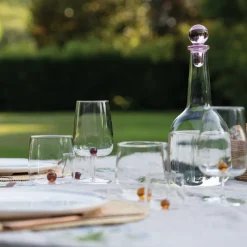 38 cl - Zafferano Bilia Calice Vino Multiuso Bilia Colorata in Vetro Borosilicato - Set 6 Pezzi
