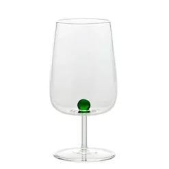 38 cl - Zafferano Bilia Calice Vino Multiuso Bilia Colorata in Vetro Borosilicato - Set 6 Pezzi