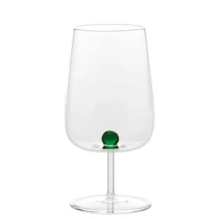 38 cl - Zafferano Bilia Calice Vino Multiuso Bilia Colorata in Vetro Borosilicato - Set 6 Pezzi