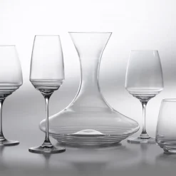 80 cl - Zafferano Esperienze Calice Vino Rosso in Vetro - Set 6 Pezzi