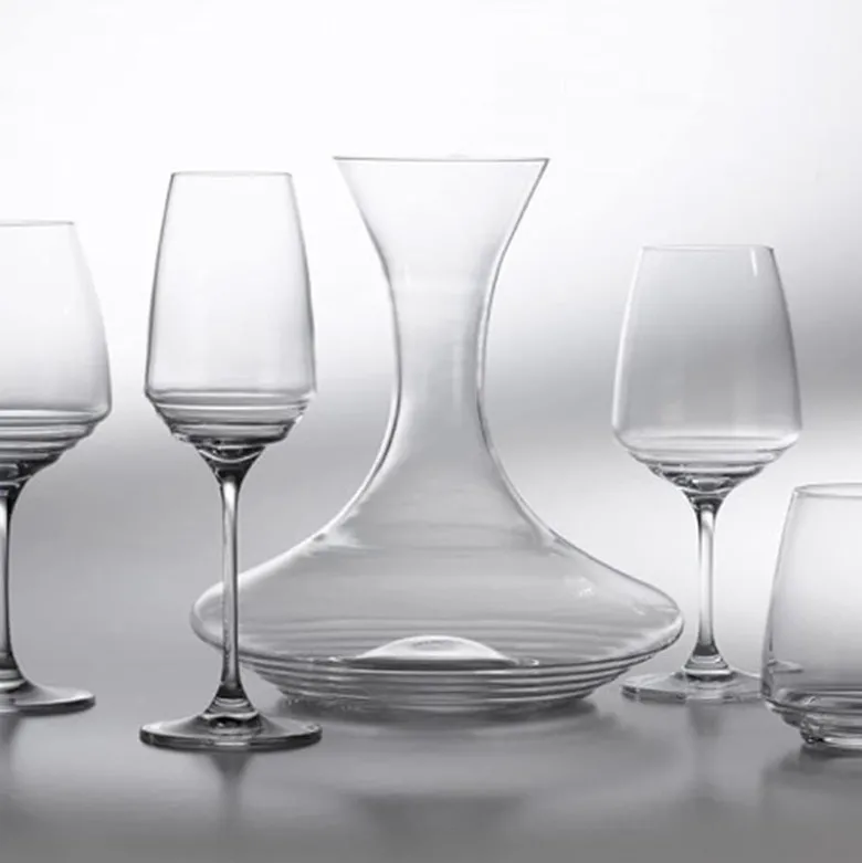 80 cl - Zafferano Esperienze Calice Vino Rosso in Vetro - Set 6 Pezzi