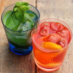 33.5 cl - Zafferano Handy Bicchiere Acqua In Vetro Set 6 Pz