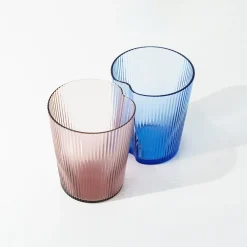 33.5 cl - Zafferano Handy Bicchiere Acqua In Vetro Set 6 Pz
